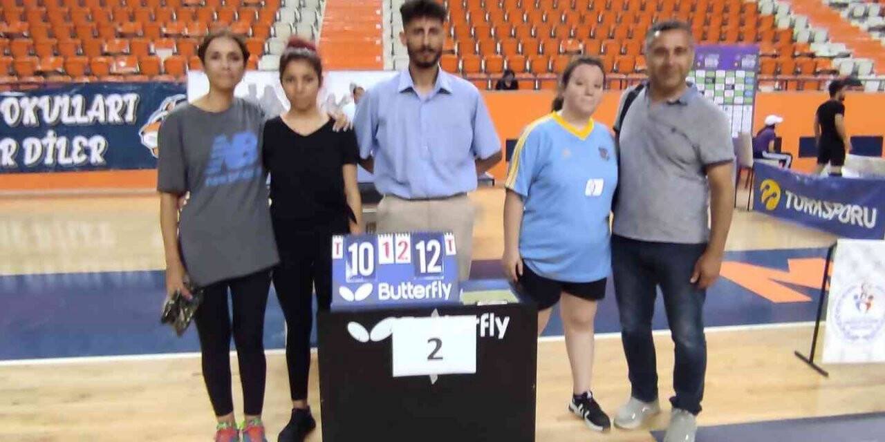 Özel sporcular yetenekleriyle şampiyonaya imza attı