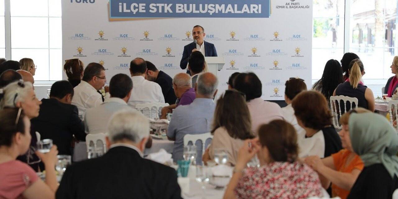 AK Parti İzmir, sivil toplum kuruluşu buluşmalarını Karşıyaka’dan başlattı