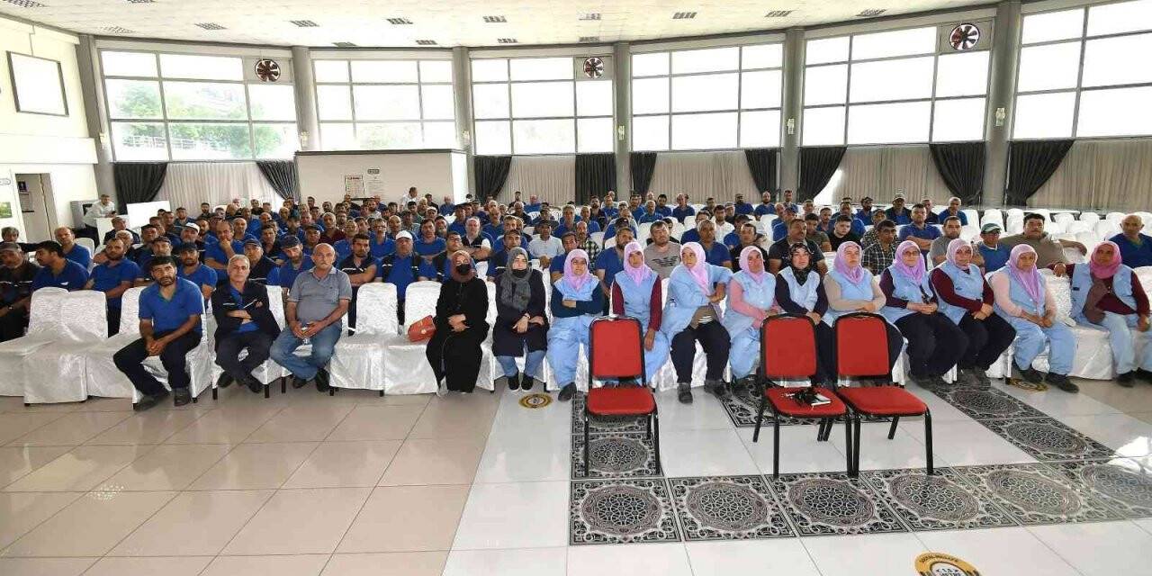 Osmangazi Temizlik ve Park Bahçeler personeline ‘Şüpheli paket’ eğitimi