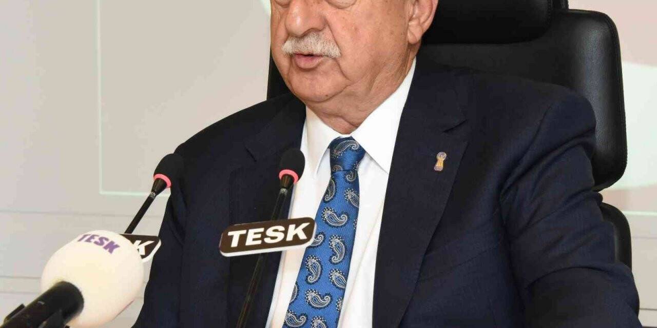 TESK Genel Başkanı Palandöken: “Gençlerimizin sınavı için 5 Haziran’da sessiz olalım”