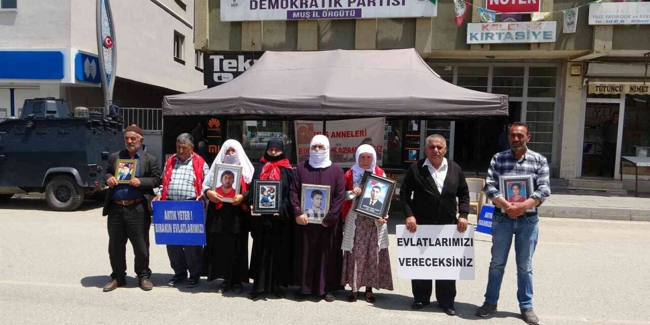 9 yıldır oğlundan haber alamayan anne, HDP ve PKK’ya tepki göstererek kaldırıma yattı