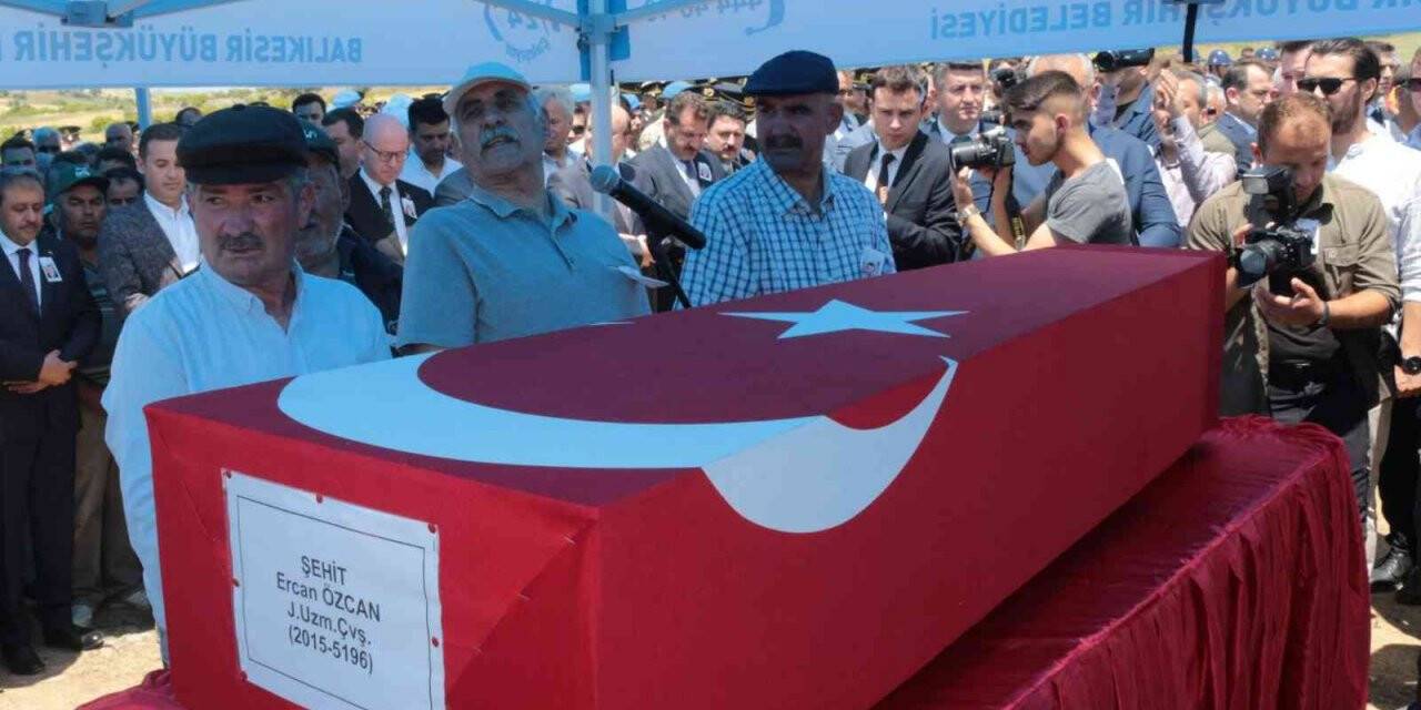 Şehit Uzman Çavuş Özcan’a veda