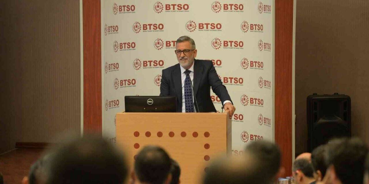 BTSO Yönetim Kurulu Başkanı İbrahim Burkay: “Bursa’yı orta ihracat tuzağından kurtarmalıyız”