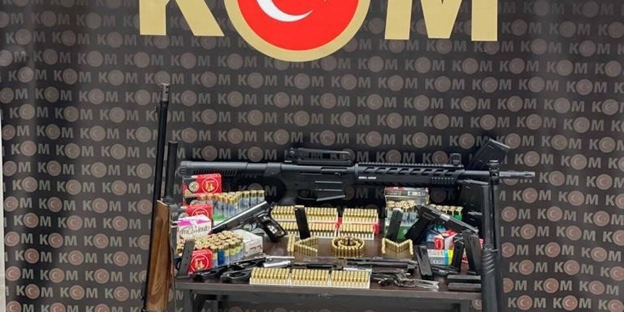 Gümüşhane ve Giresun’da silah kaçakçılarına ağır darbe