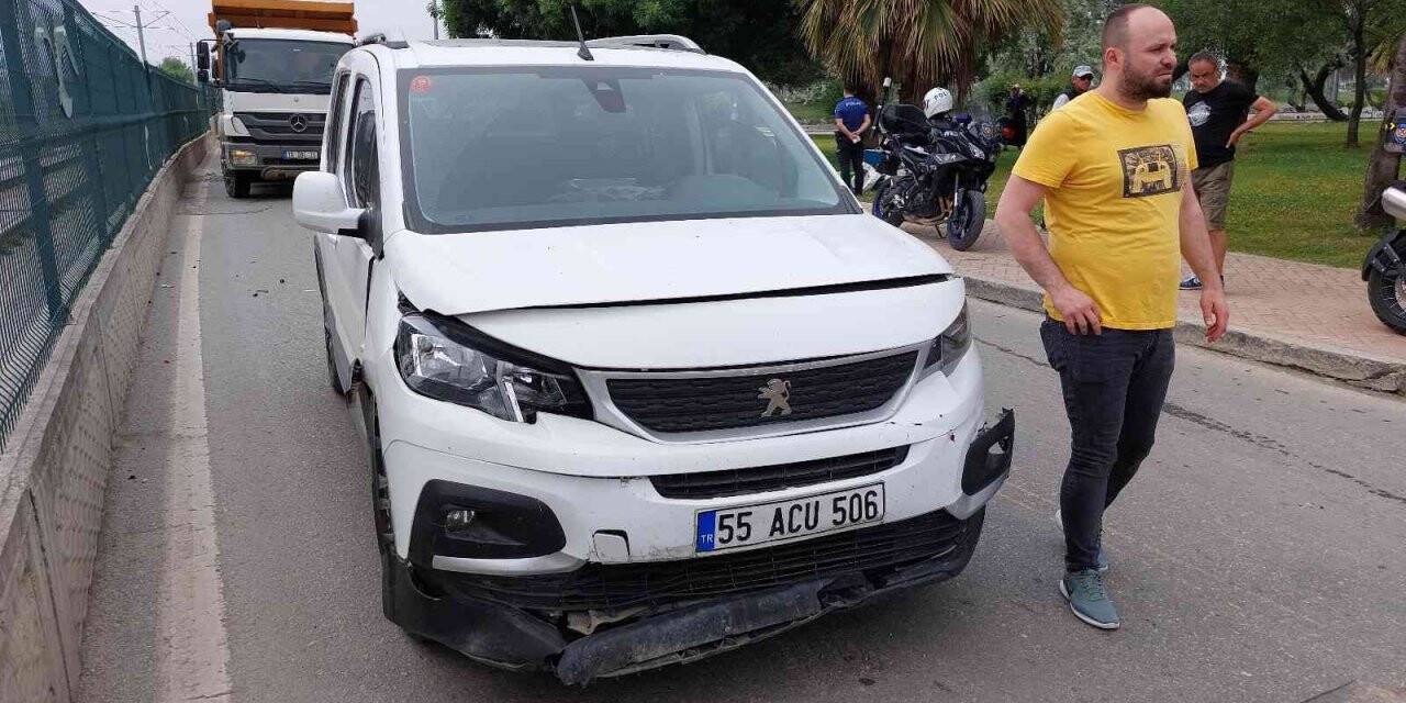 Samsun’da trafik kazası: 5 yaralı