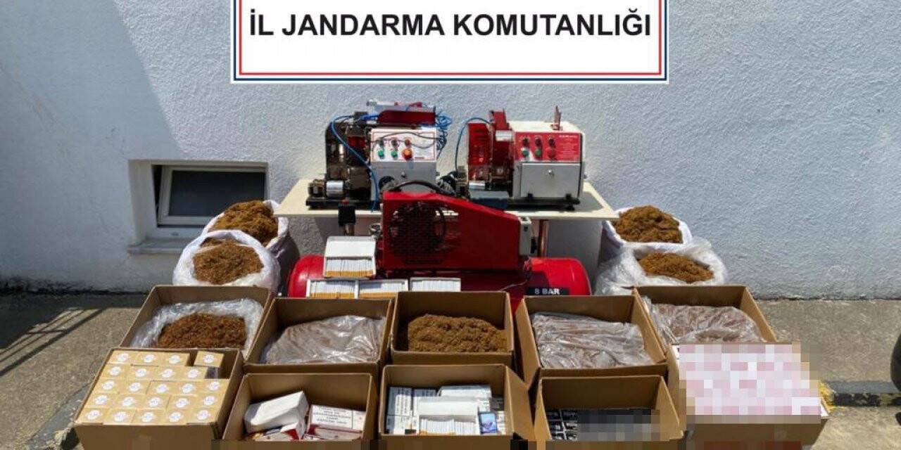 Yetki belgesi olmadan sigara satıyordu, jandarma yakaladı
