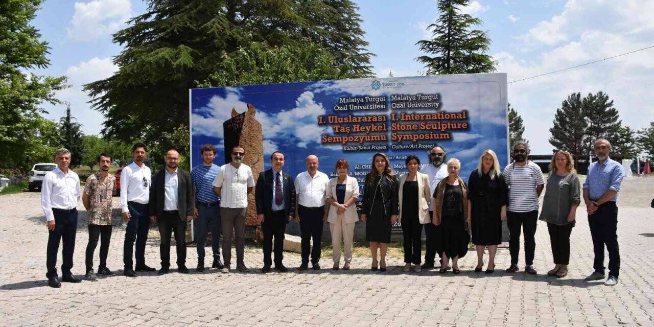 1.Uluslararası Taş Heykel Sempozyumu açılış töreni düzenlendi