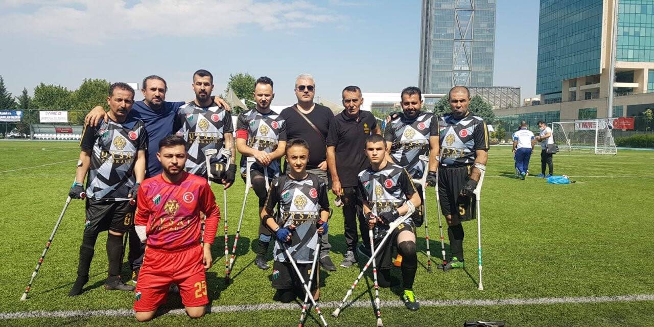 Ampute Futbol 1. Lig’de sezon sona erdi