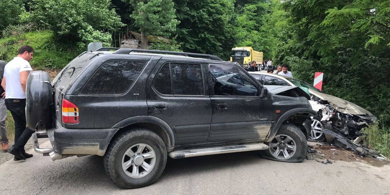 Ordu’da trafik kazası: 2 yaralı