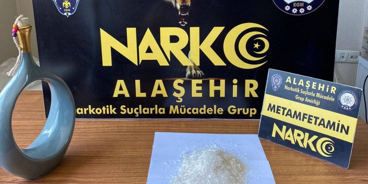 Vazodan uyuşturucu çıktı