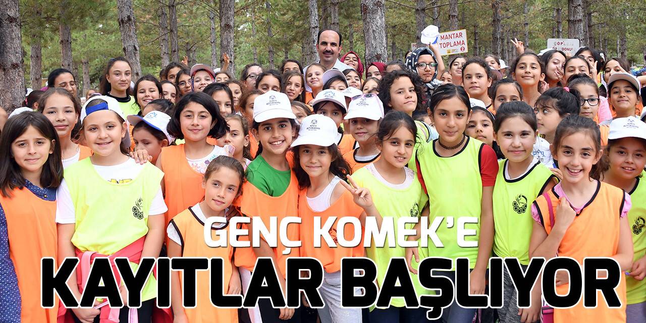 Genç KOMEK Yaz Okulu’na kayıtlar başlıyor