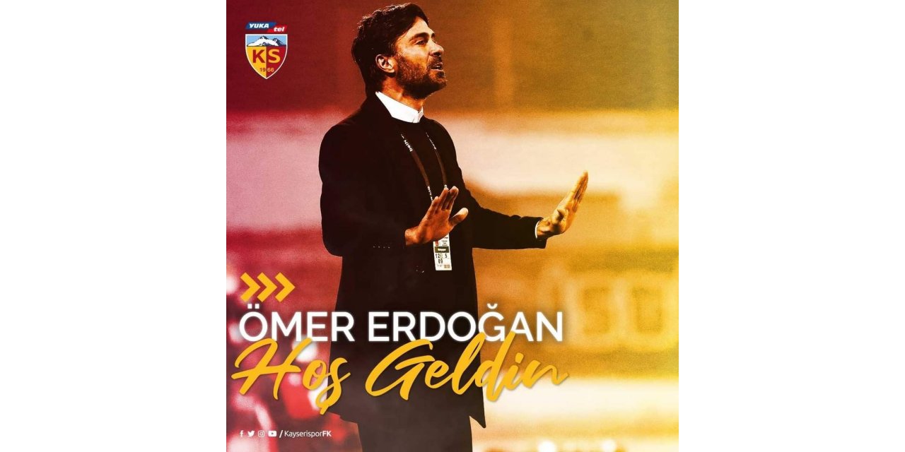 Kayserispor Ömer Erdoğan ile anlaştı