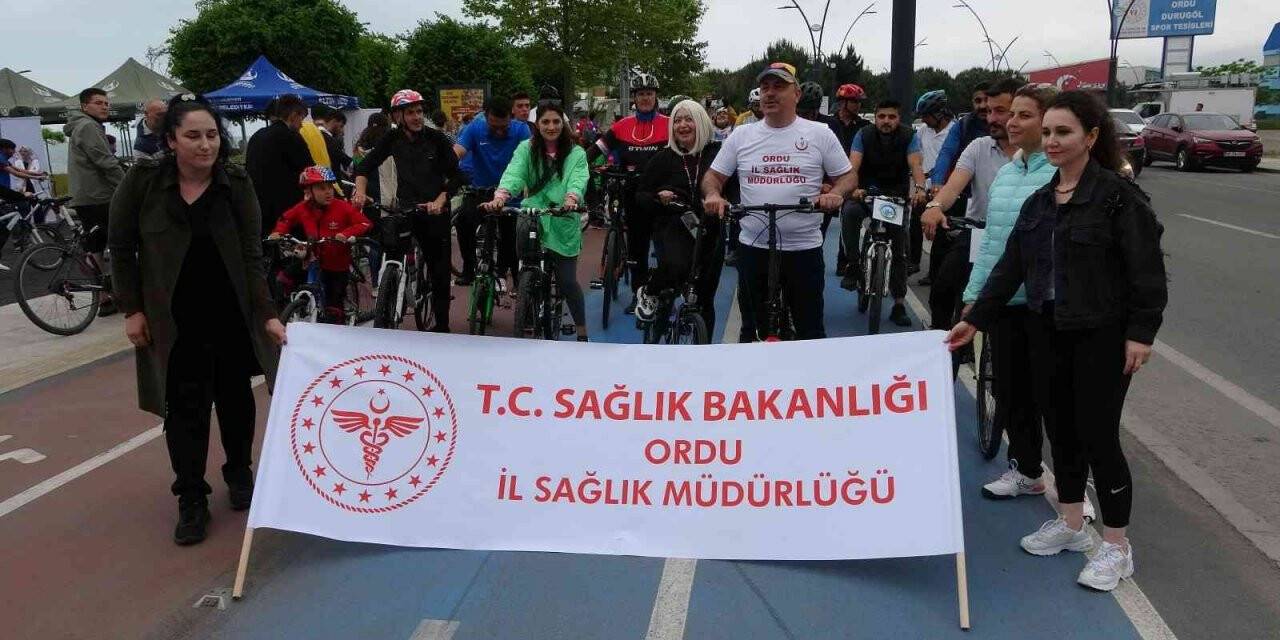 Ordu’da Dünya Bisiklet Günü dolayısıyla etkinlik düzenlendi