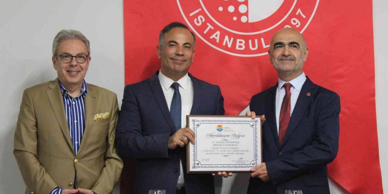 Doğuş Üniversitesi Aşçılık Programı akredite edildi