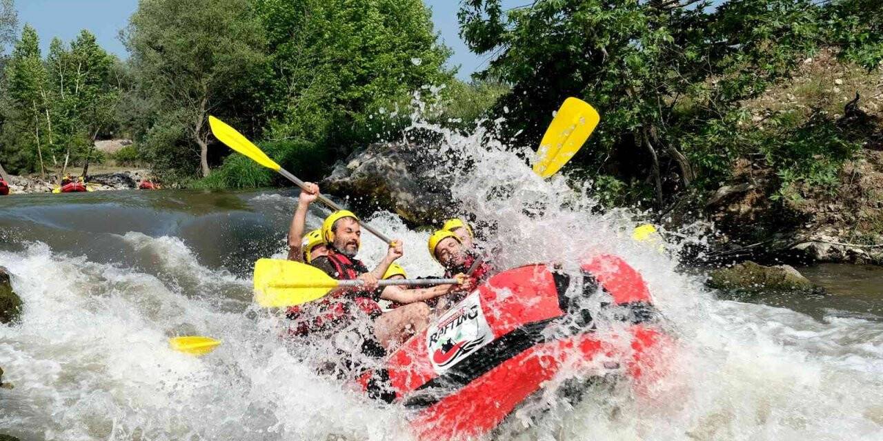 Marmara’nın ilk rafting parkuru yabancı turistleri ağırlamaya hazırlanıyor