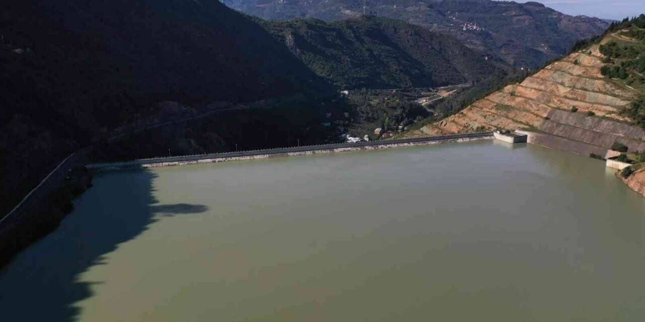 Trabzon’un içme suyunun karşılandığı Atasu Barajı’nda doluluk oranı 2 yıldır 100’de 100 seviyelerinde