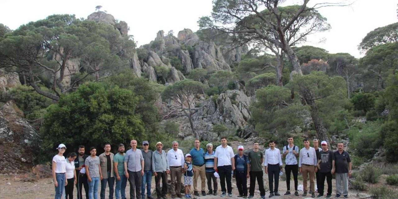 Koçarlı’da protokol üyeleri Latmos’u keşfetti