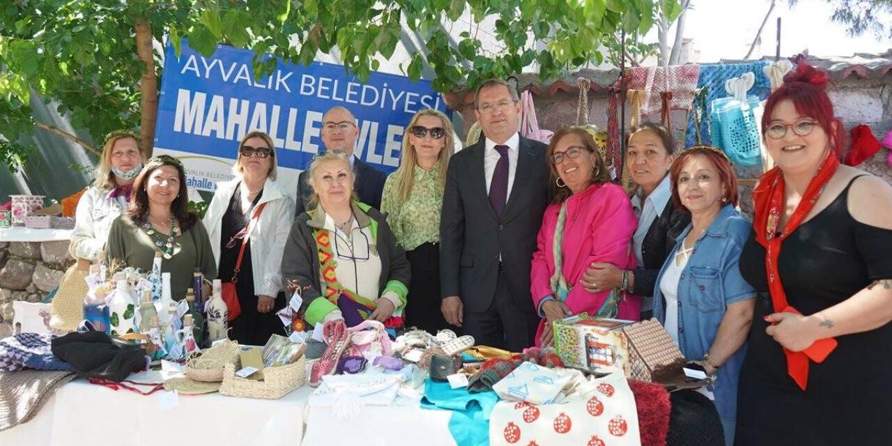 Ayvalık Belediyesi Mahalle Evleri üretim merkezi oldu