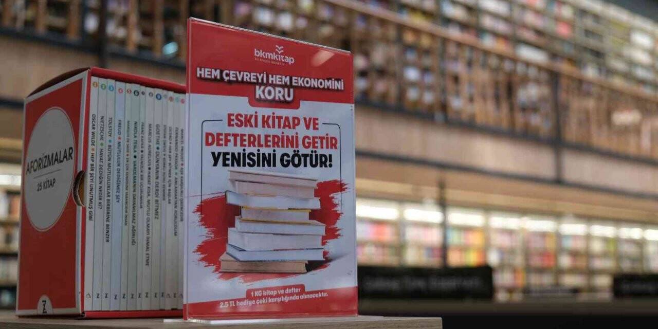 BKMKİTAP’tan hem çevreni hem ekonomini koru kampanyası