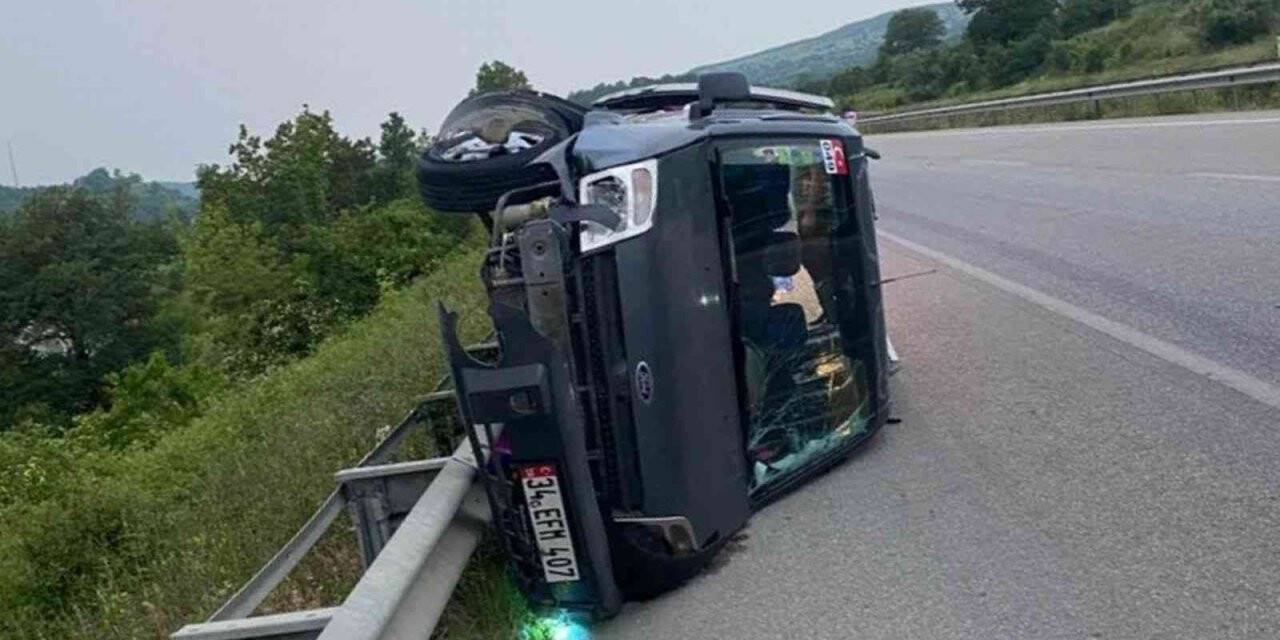 Yemin törenine giderken kaza geçirdiler: 2 yaralı
