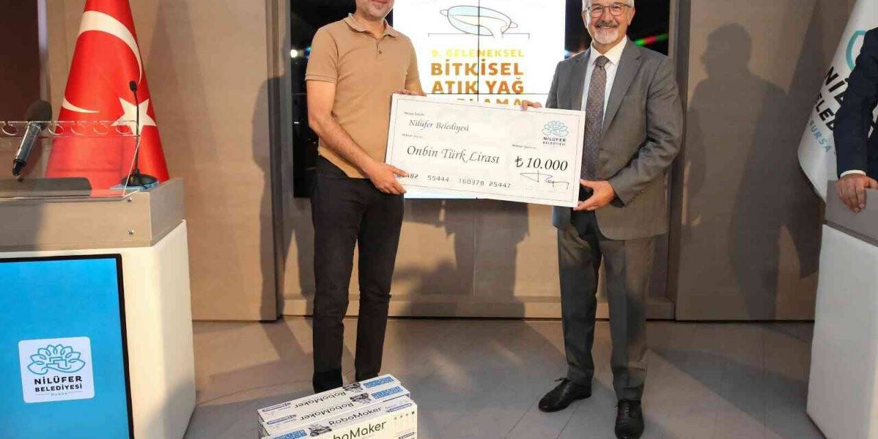 Nilüfer’de çevreci öğrenciler ödüllendirildi