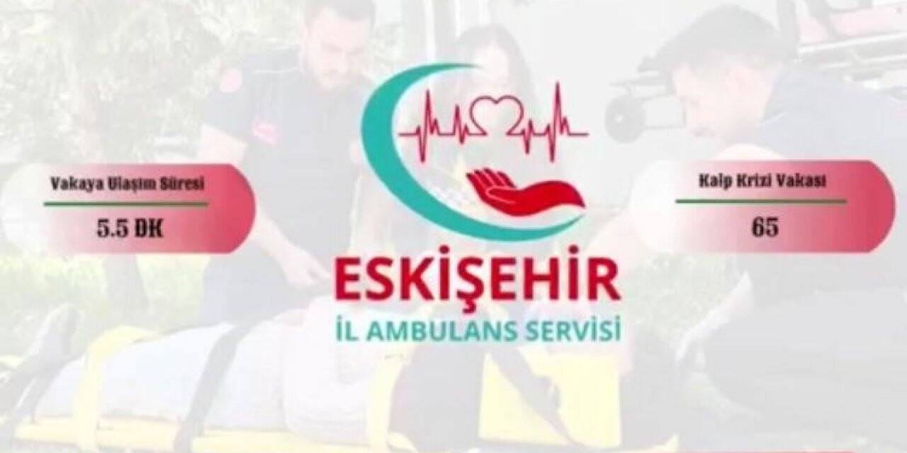 Eskişehir İl Ambulans Servisi mayıs ayında 7 bin 143 vakaya baktı
