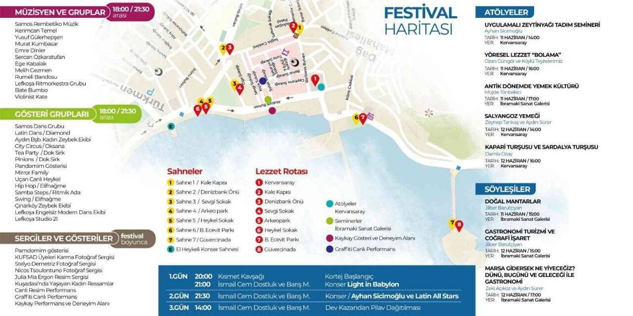 Kuşadası Sokak Festivali için geri sayım başladı