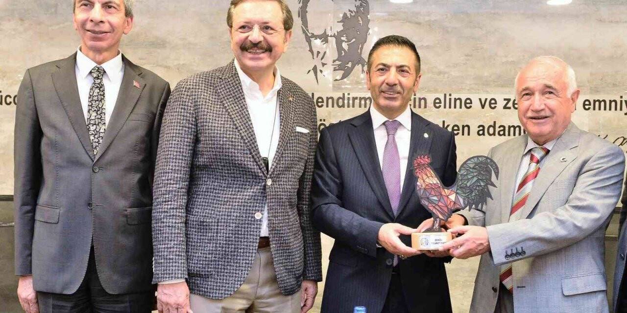 TOBB Başkanı Hisarcıklıoğlu, DTO üyeleri ve iş dünyasıyla buluştu