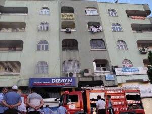 ŞANLIURFA'DA İŞ YERİNDE YANGIN: 2 YARALI