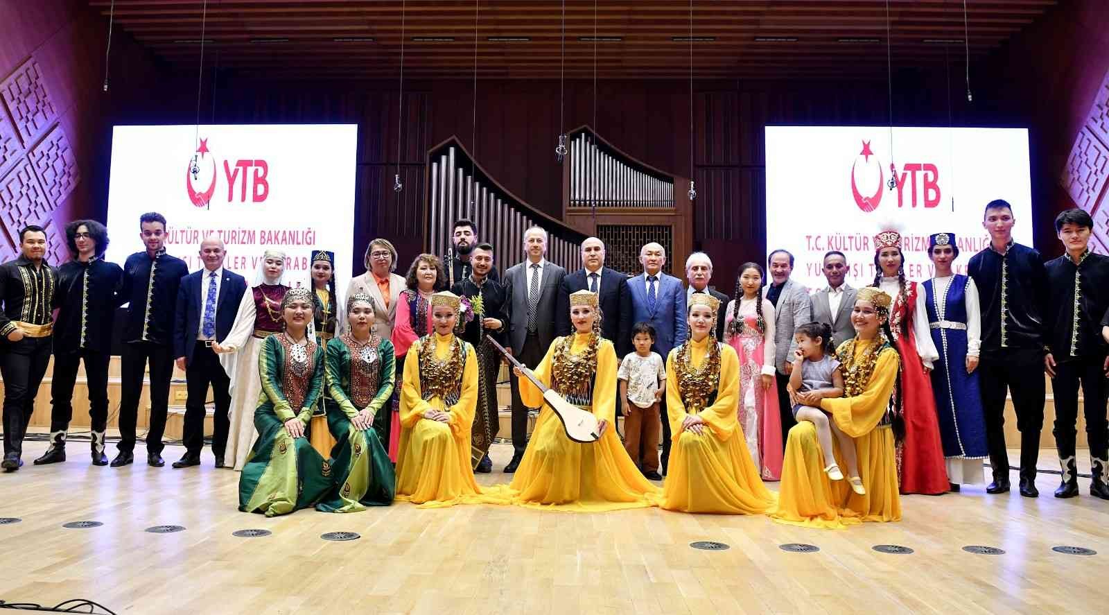 Otağ Türk Dünyası Müzik Topluluğu, YTB’nin desteğiyle Ankara’da sahne aldı