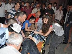 ÇARPTIĞI MOTOSİKLETLİ GENCİ ÖLÜME TERK EDİP KAÇTI