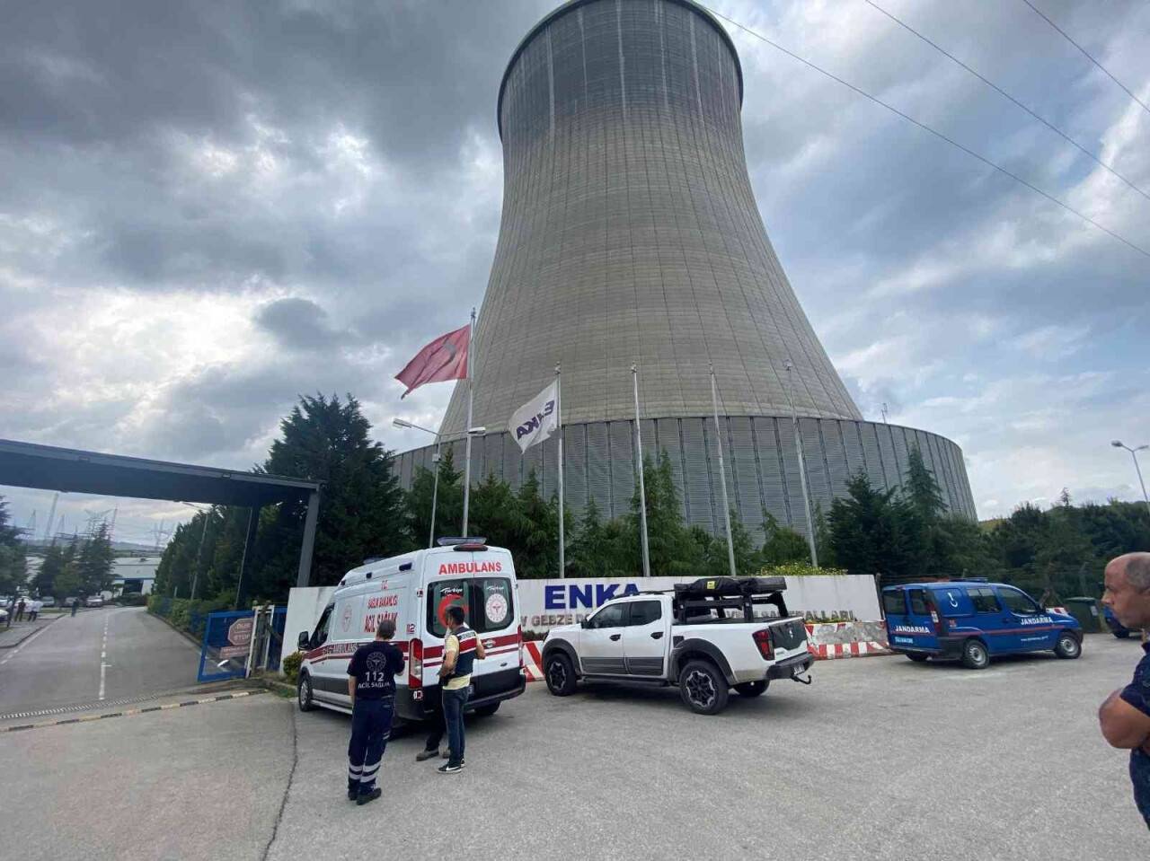 Doğalgaz santralindeki trafo patlaması korkuttu