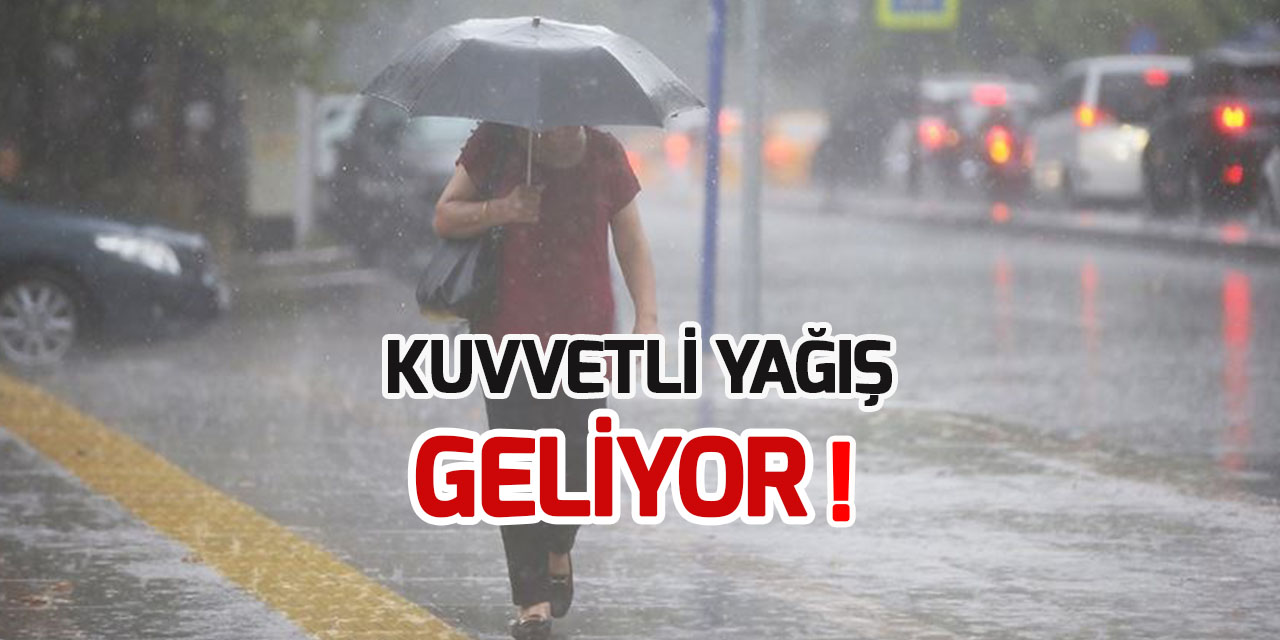 İç Anadolu'da kuvvetli yağış bekleniyor