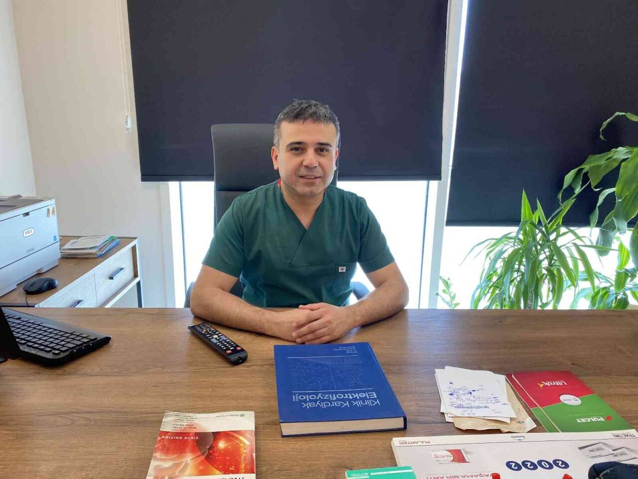 Şah damarı yüzde 99 tıkalı hasta stentle kurtuldu