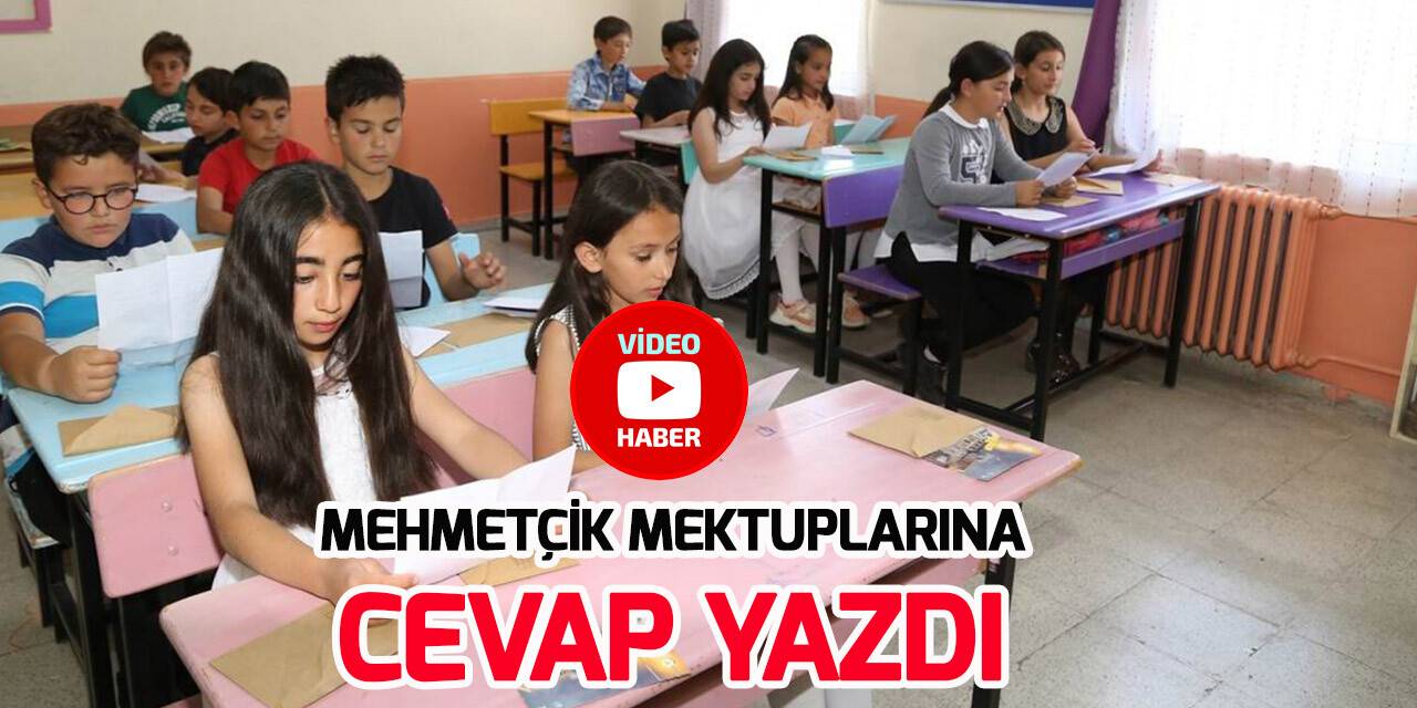 Minik öğrencilerin mektubuna sınır ötesindeki Mehmetçikten cevap geldi