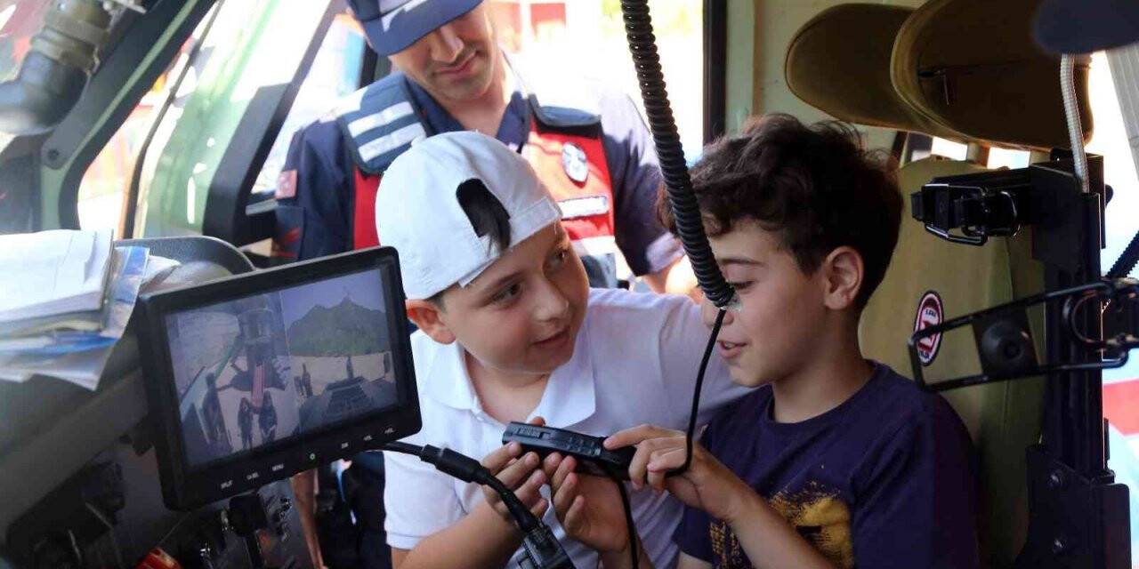 Jandarma ilkokul öğrencilerine çevre bilincini aşıladı