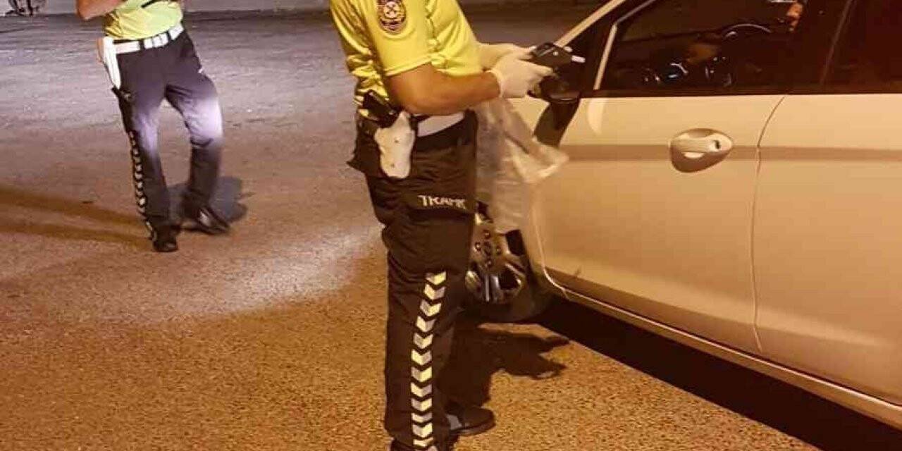 Antalya’da helikopter de dron destekli trafik denetimi