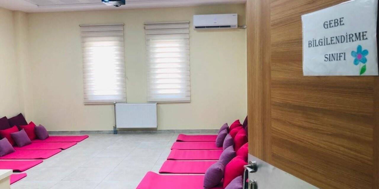 Osmaneli’nde ’Gebe Okulu’ hizmete girdi