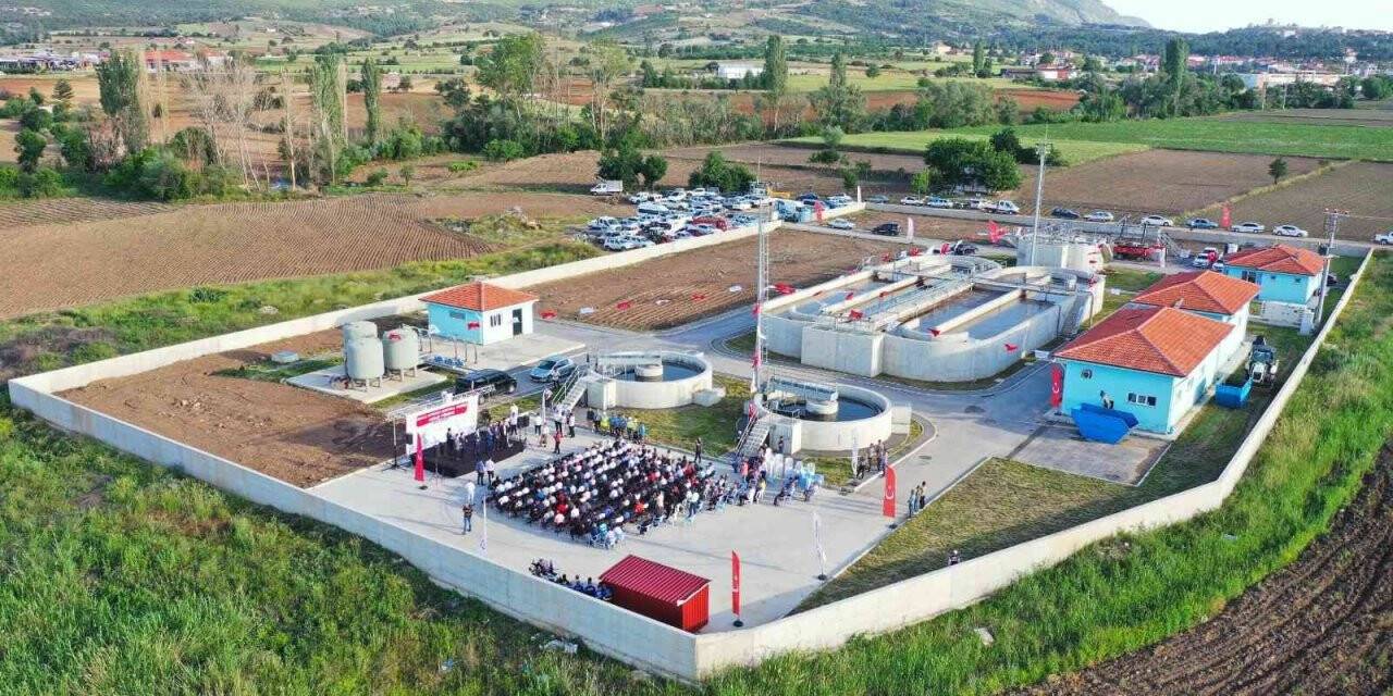 Su arıtma tesisi hizmete girdi