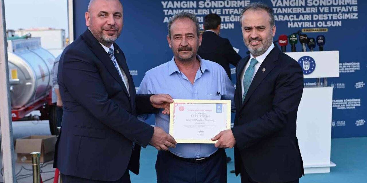 Bursa, yangına karşı artık daha güvenli