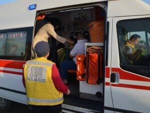 FATSA’DA KAZA: 2 YARALI