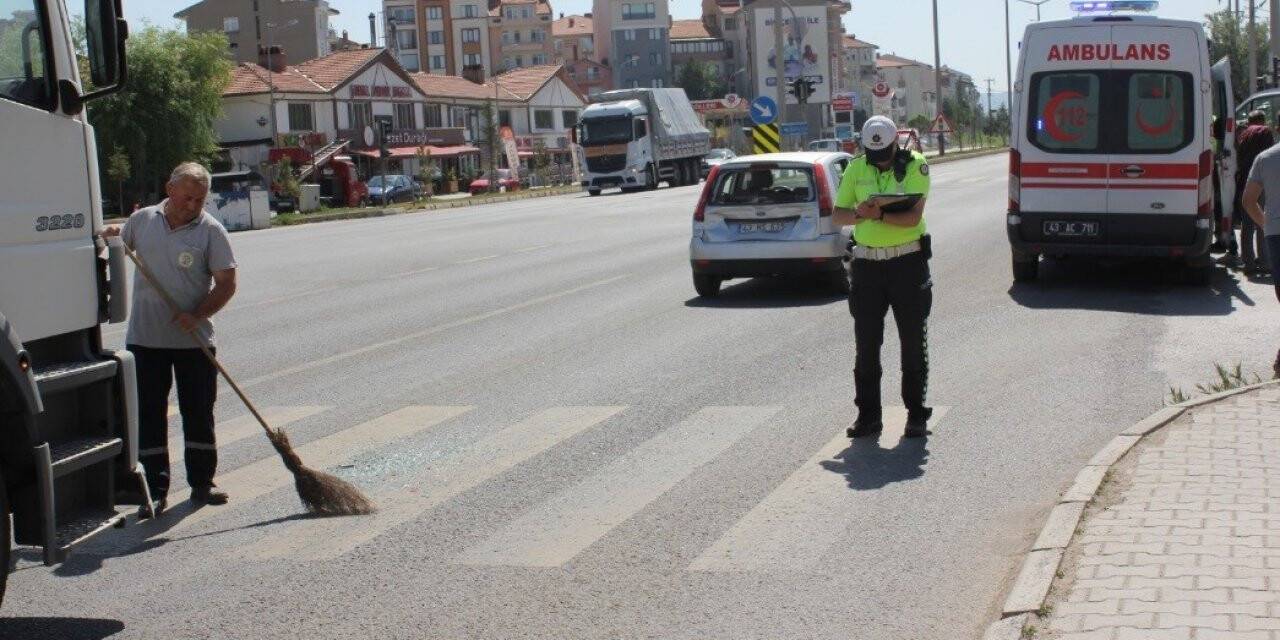 Tavşanlı’da trafik kazası: 1 yaralı