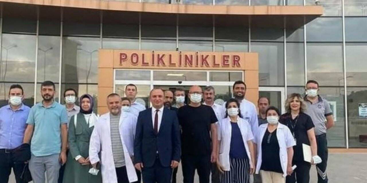 Uşak’ın yeni Sağlık Müdürü Akdağ devlet hastanesinde incelemelerde bulundu