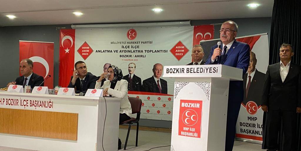MHP Genel Başkan Yardımcısı Kalaycı, Konya'da "Adım Adım 2023" programında konuştu