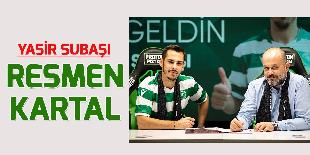 Konyaspor,  Yasir Subaşı ile 3 yıllık sözleşme imzaladı