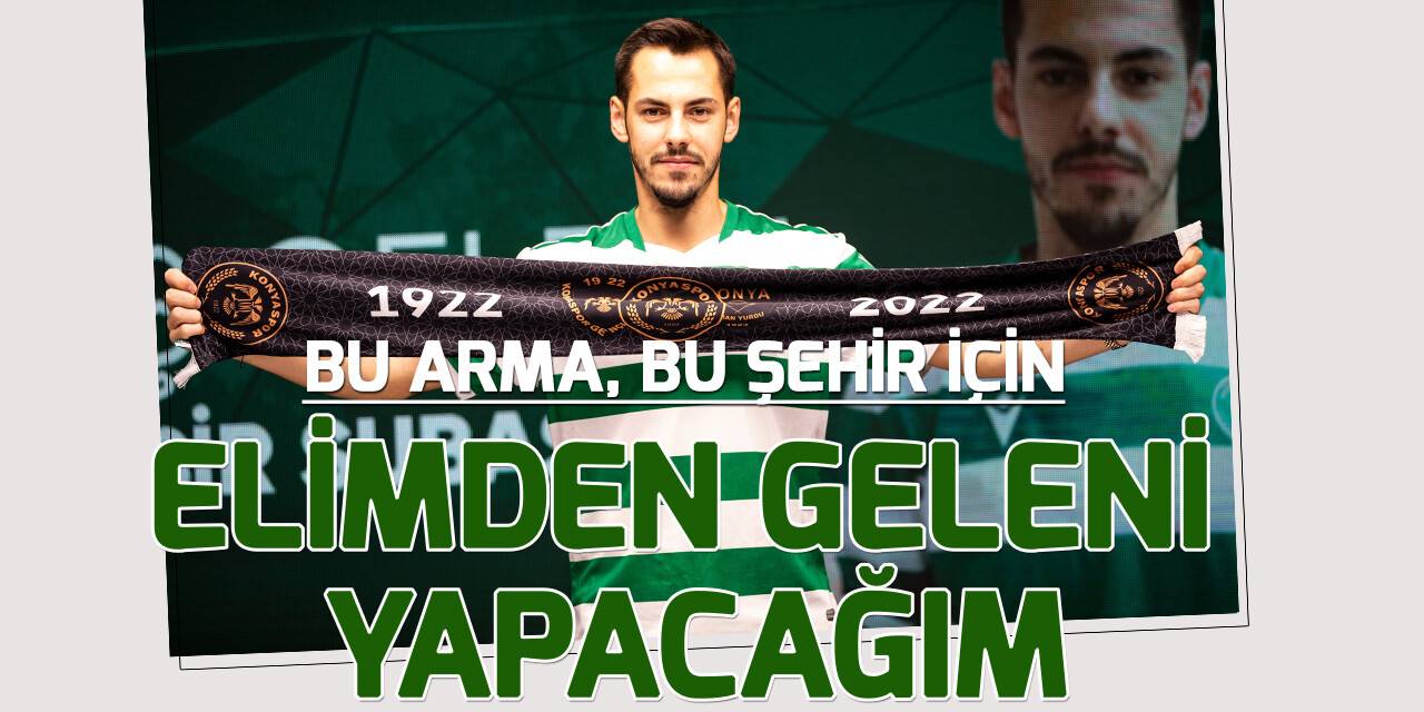 Yasir Subaşı: Bu arma bu şehir için elimden geleni yapacağım