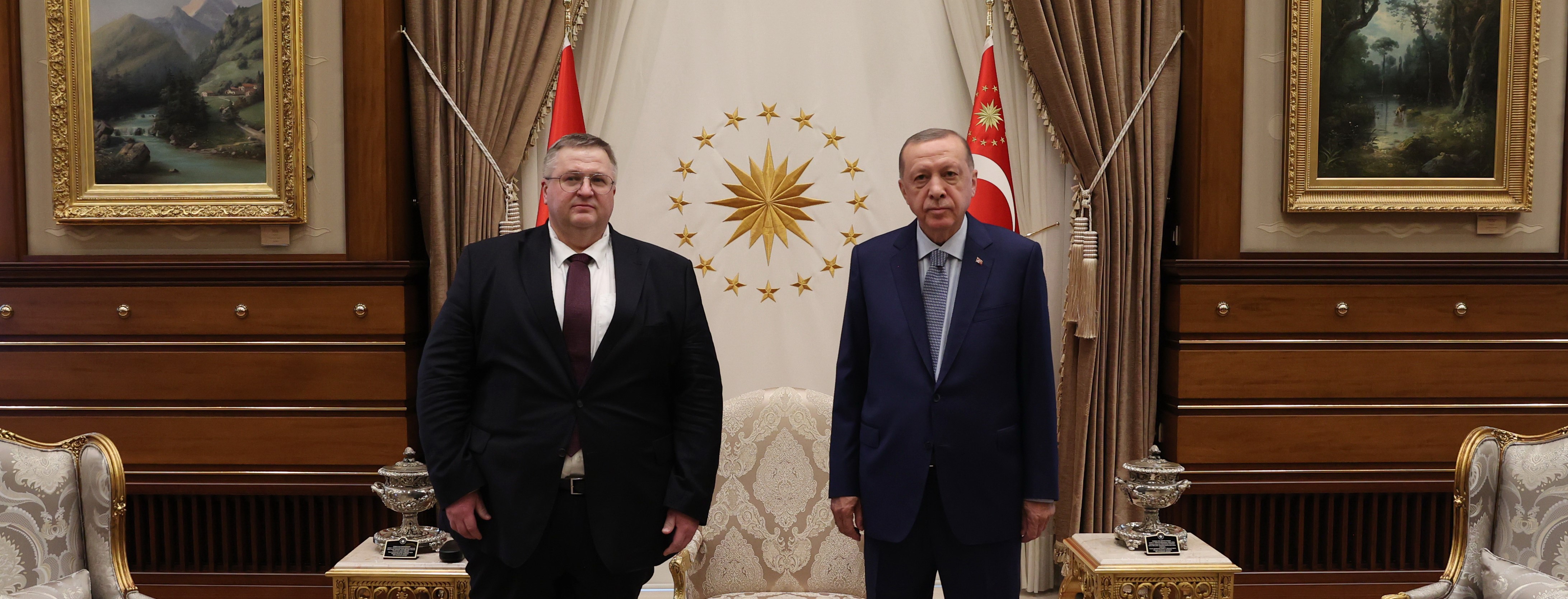Cumhurbaşkanı Erdoğan, Rusya Başbakan Yardımcısı Overçuk'u kabul etti