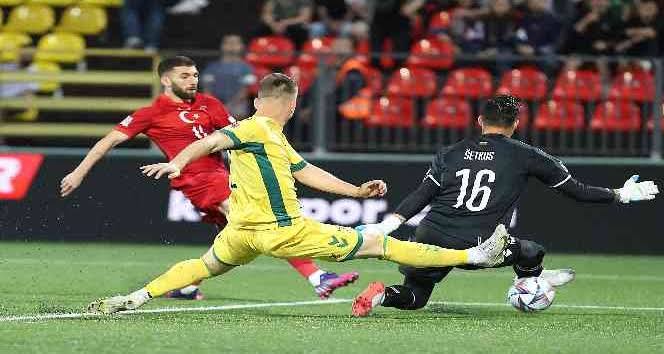 UEFA Uluslar C Ligi: Türkiye: 0 - Litvanya: 0 (Maç devam ediyor)