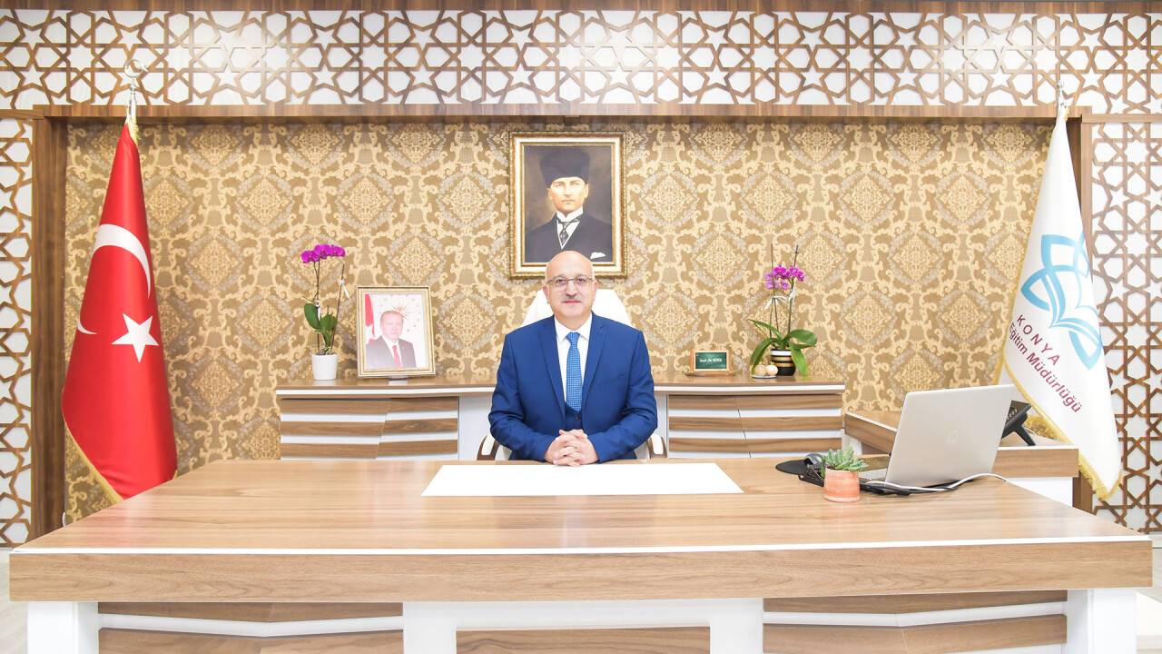 Konya İl Milli Eğitim Müdürü Büyük’ten öğrecilere ve öğretmenlere mesaj