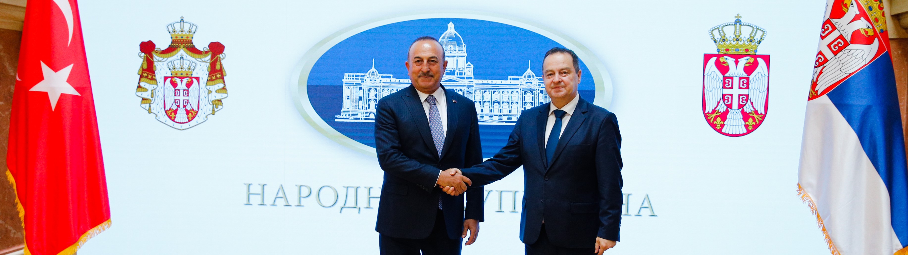 Dışişleri Bakanı Çavuşoğlu Sırbistan'da temaslarda bulundu